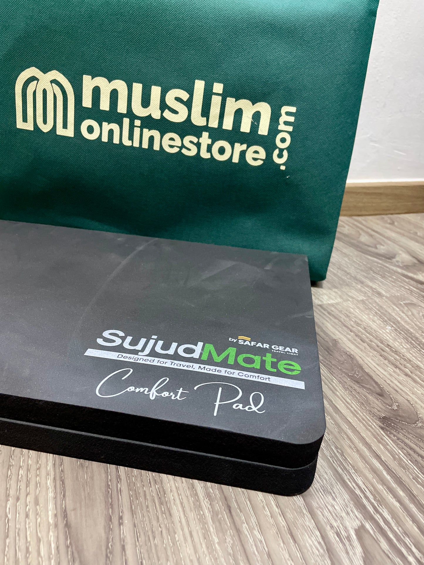 SujudMate Comfort Pad – Foldable Knee Support Pad for Solat (Portable & Supportive)