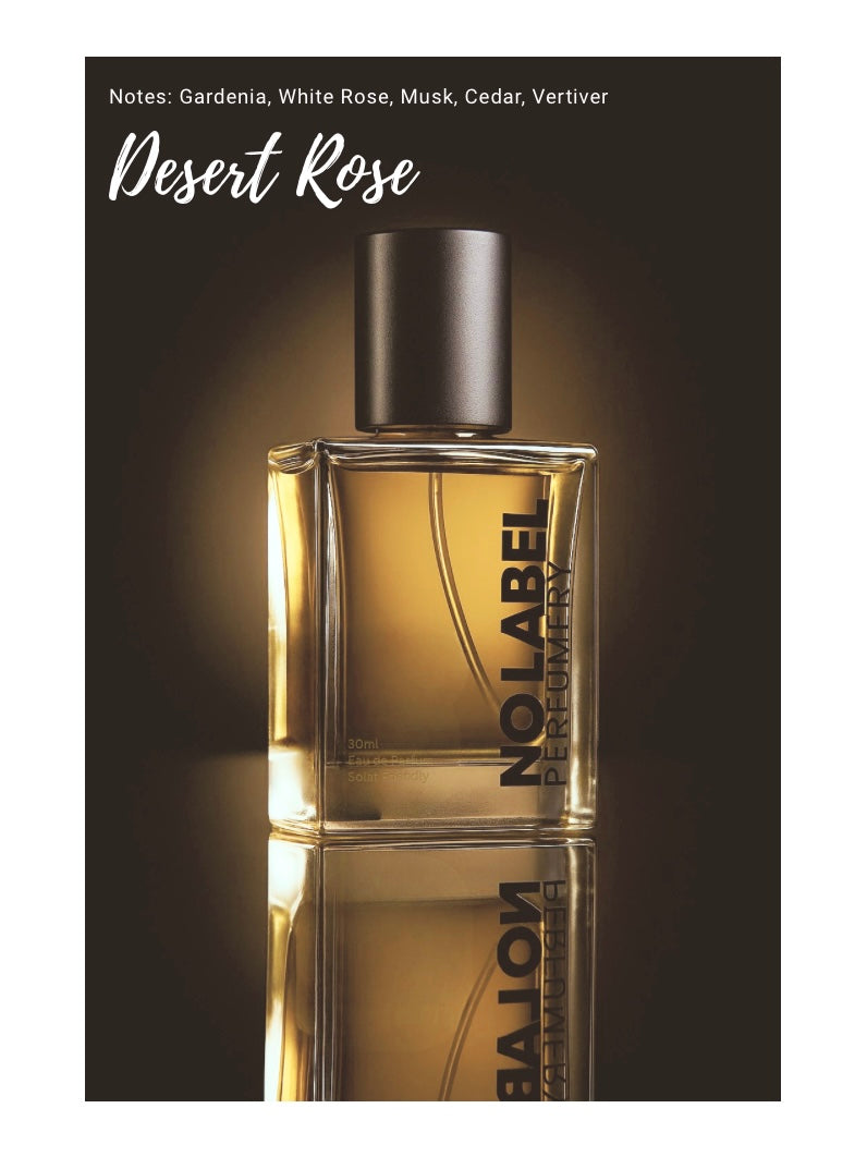 No Label Perfumery 30ml Eau De Parfum – Long Lasting - Halal-Compliant - Travel-Safe