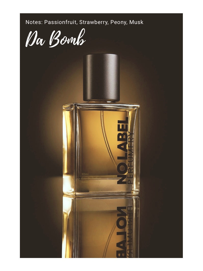 No Label Perfumery 30ml Eau De Parfum – Long Lasting - Halal-Compliant - Travel-Safe