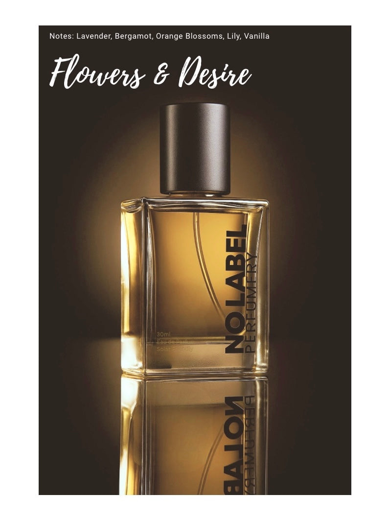 No Label Perfumery 30ml Eau De Parfum – Long Lasting - Halal-Compliant - Travel-Safe