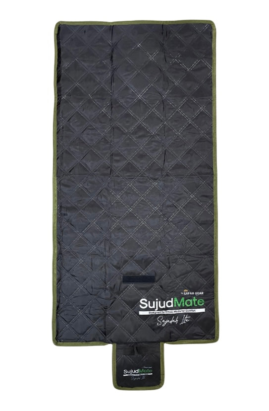SujudMate Sajadah Lite – Lightweight Foldable Travel Prayer Mat - Designed for Travel, Made for Comfort