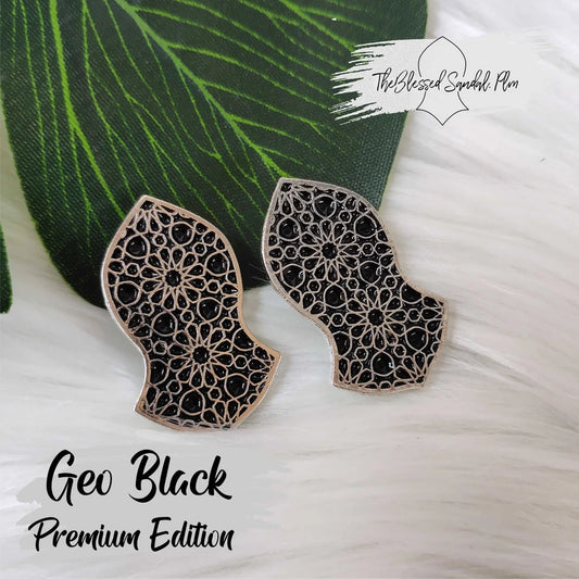 The Blessed Sandal Enamel Magnetic Pin – Premium Magnetic Islamic Pin