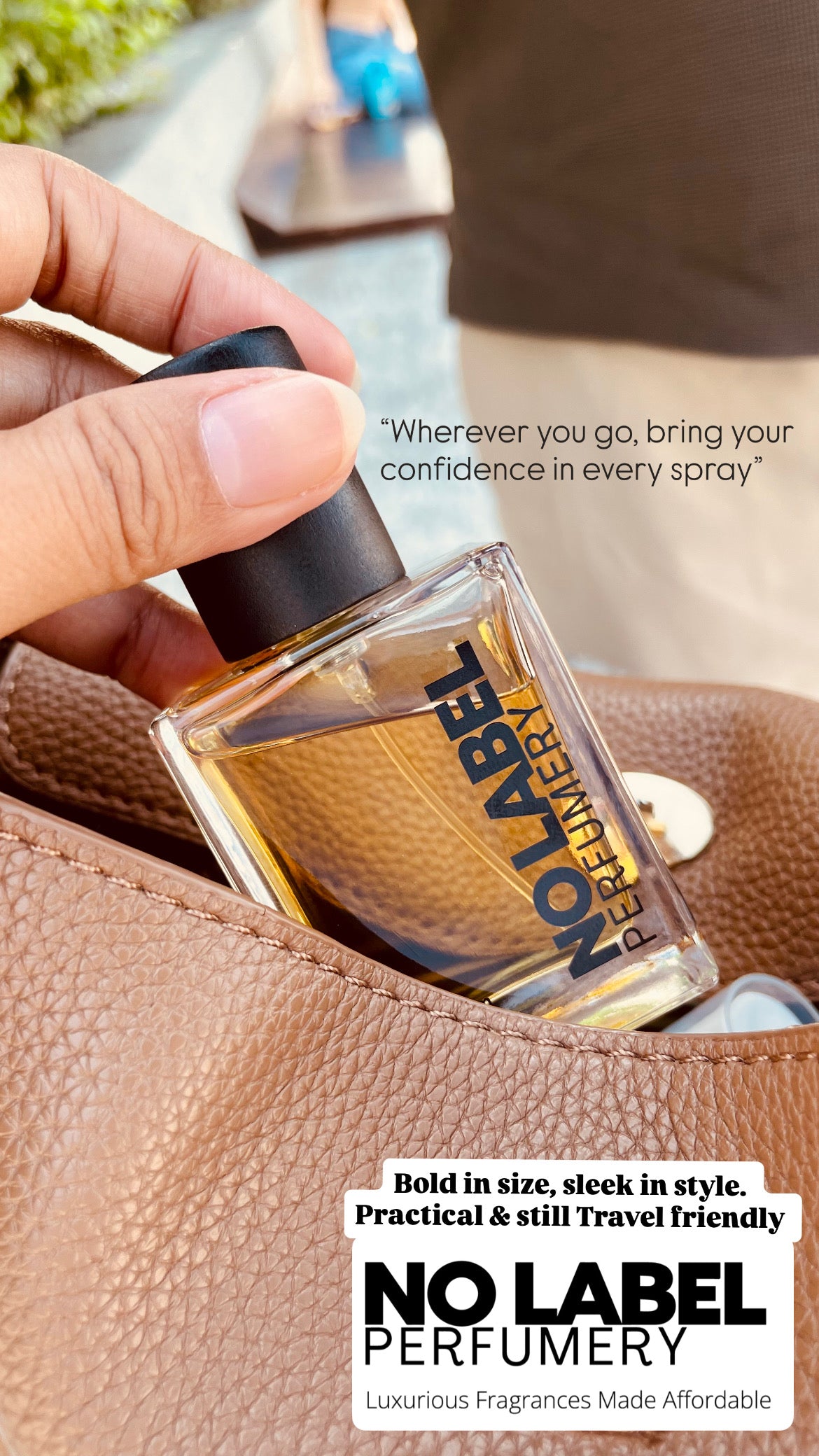 No Label Perfumery 30ml Eau De Parfum – Long Lasting - Halal-Compliant - Travel-Safe