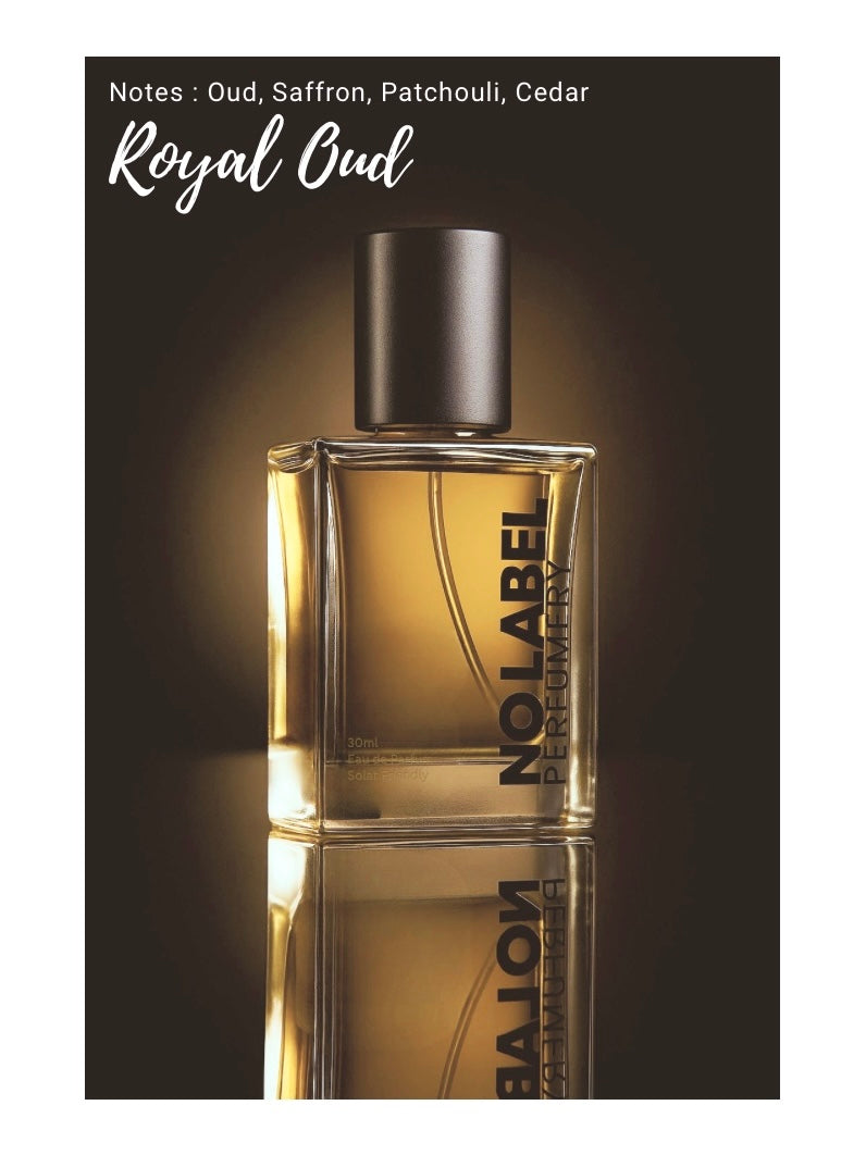 No Label Perfumery 30ml Eau De Parfum – Long Lasting - Halal-Compliant - Travel-Safe